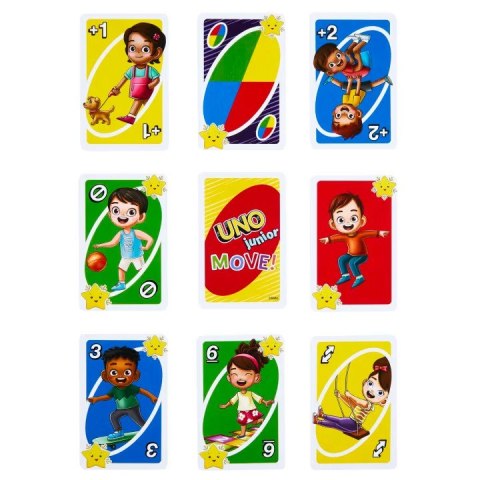 Karty Uno Gra Junior Move Karty Uno Gra Junior Move
