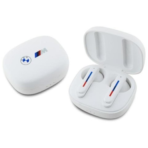 BMW Printed Logos - Słuchawki Bluetooth TWS ENC + etui ładujące (biały) BMW Printed Logos - Słuchawki Bluetooth TWS ENC + etui ładujące (biały)