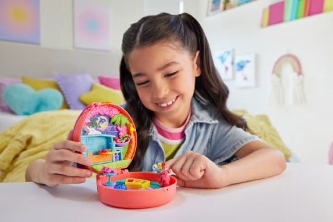 Figurki Polly Pocket Zestaw kompaktowy, Skuter Pieska Figurki Polly Pocket Zestaw kompaktowy, Skuter Pieska