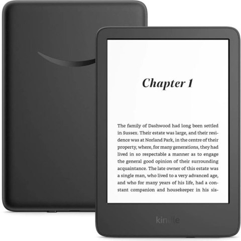 Czytnik e-booków Amazon 2022 16GB Wi-Fi Czarny Czytnik e-booków Amazon 2022 16GB Wi-Fi Czarny