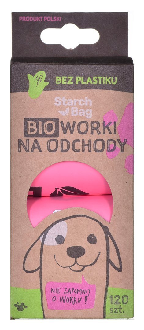 STARCH BAG - bioworki na odchody - 8 x 15 szt. STARCH BAG - bioworki na odchody - 8 x 15 szt.