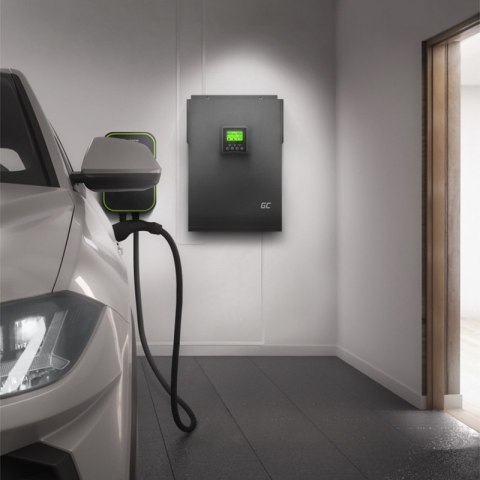 Green Cell - Inwerter solarny Falownik Off Grid z ładowarką solarną MPPT 48VDC 230VAC 3000VA/3000W Czysta sinusoida Green Cell - Inwerter solarny Falownik Off Grid z ładowarką solarną MPPT 48VDC 230VAC 3000VA/3000W Czysta sinusoida