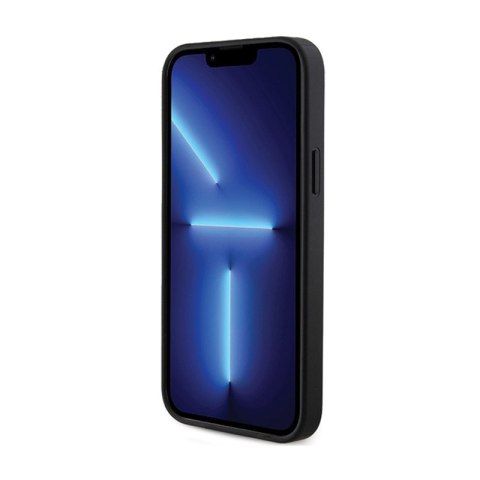 Guess 4G Triangle Metal Logo - Etui iPhone 13 Pro Max (czarny)