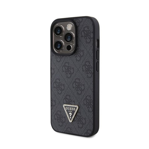 Guess Crossbody 4G Metal Logo - Etui iPhone 15 Pro Max (czarny)