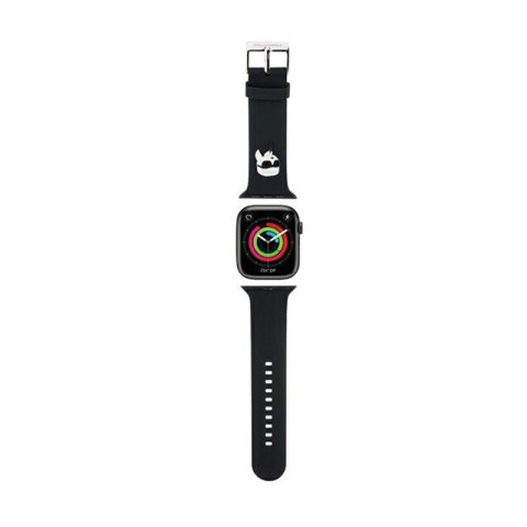 Karl Lagerfeld 3D Rubber Karl Head NFT - Pasek do Apple Watch 38/40/41 mm (czarny) Karl Lagerfeld 3D Rubber Karl Head NFT - Pasek do Apple Watch 38/40/41 mm (czarny)