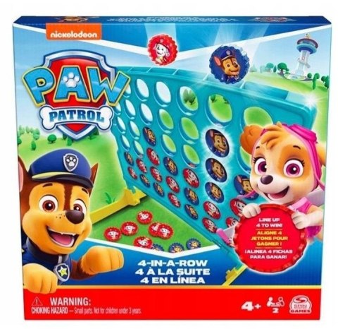 Gra Psi Patrol - Cztery w rzędzie Gra Psi Patrol - Cztery w rzędzie