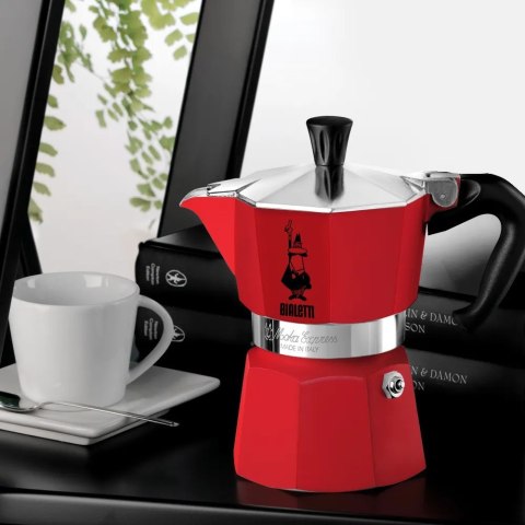 Bialetti kawiarka Winter Wonderland 3TZ czerwona Bialetti kawiarka Winter Wonderland 3TZ czerwona