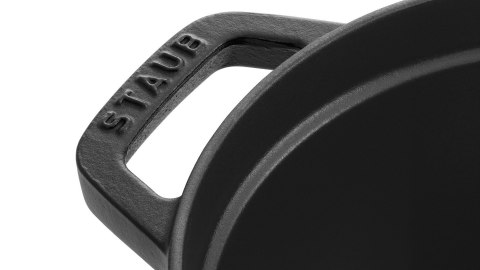 STAUB Żeliwny garnek owalny 40509-322-0 6,7l czarny STAUB Żeliwny garnek owalny 40509-322-0 6,7l czarny