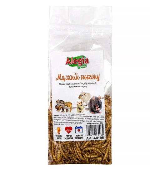 ALEGIA Mącznik suszony 60g ALEGIA Mącznik suszony 60g