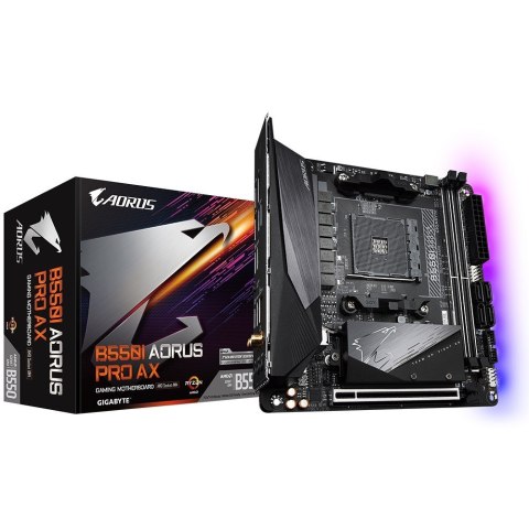 Płyta główna Gigabyte B550I AORUS PRO AX Płyta główna Gigabyte B550I AORUS PRO AX