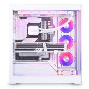 Phanteks NV5 Premium DRGB Kit + Power Hub, 3x na ramę zewnętrzną, 1x osłona płyty głównej - biała