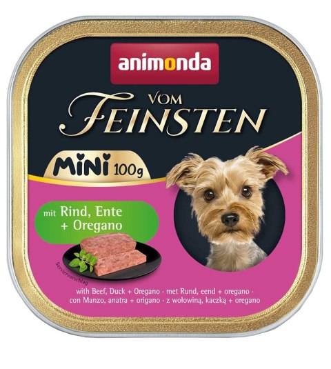 Animonda Vom Feinsten MINI beef,duck,oregano 100g Animonda Vom Feinsten MINI beef,duck,oregano 100g