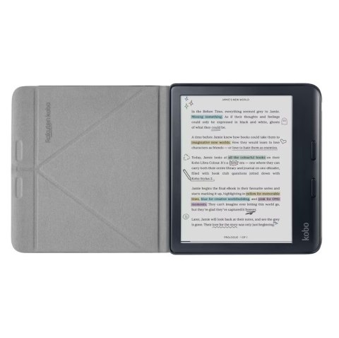 Etui Kobo Libra Colour SleepCover Case Black Etui Kobo Libra Colour SleepCover Case Black