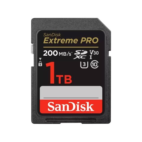 SANDISK EXTREME PRO SDXC 1TB 200/140 MB/s A2 SANDISK EXTREME PRO SDXC 1TB 200/140 MB/s A2