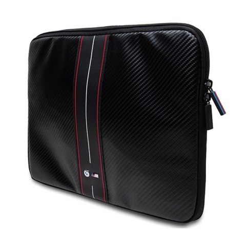 BMW Carbon Red Stripes Sleeve - Etui na notebook 15" / 16" (czarny) BMW Carbon Red Stripes Sleeve - Etui na notebook 15" / 16" (czarny)