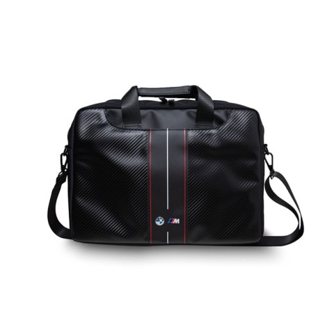 BMW Carbon Red Stripes - Torba na notebooka 16" (czarny) BMW Carbon Red Stripes - Torba na notebooka 16" (czarny)