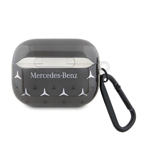 Mercedes Large Star Pattern - Etui AirPods Pro 2 (czarny) Mercedes Large Star Pattern - Etui AirPods Pro 2 (czarny)