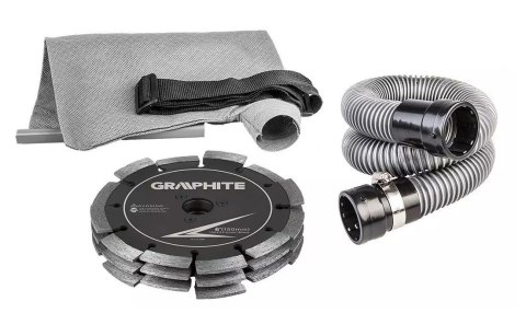 Bruzdownica 2400W Graphite tarcza 150mm z walizką Bruzdownica 2400W Graphite tarcza 150mm z walizką