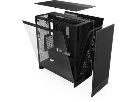 Obudowa NZXT H7 Flow Midi Tower z oknem (2024) Czarna Obudowa NZXT H7 Flow Midi Tower z oknem (2024) Czarna