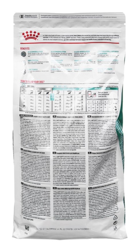 ROYAL CANIN Diabetic Dog - sucha karma dla psa - 1,5kg ROYAL CANIN Diabetic Dog - sucha karma dla psa - 1,5kg