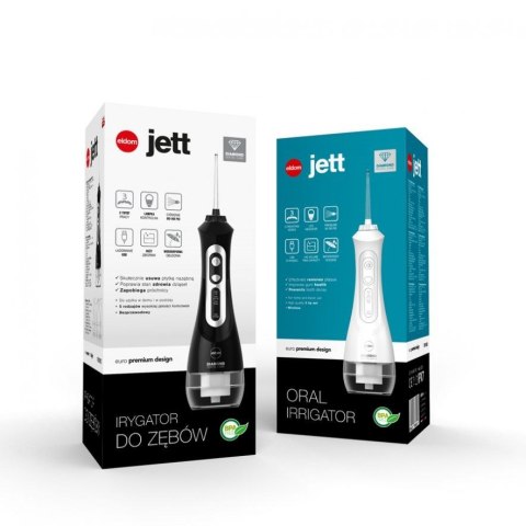 ELDOM IRYGATOR DO ZĘBÓW JETT,5 KOŃCÓWEK,CZARNY RY1 ELDOM IRYGATOR DO ZĘBÓW JETT,5 KOŃCÓWEK,CZARNY RY1