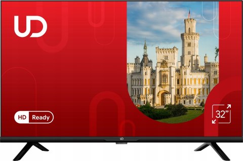 Telewizor 32" UD 32DW4210 HD, LED, PAL, SECAM, DVB-T2/S2 Telewizor 32" UD 32DW4210 HD, LED, PAL, SECAM, DVB-T2/S2