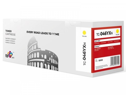 Toner do Canon LBP 650C 046H TC-046YXN YE 100% nowy Toner do Canon LBP 650C 046H TC-046YXN YE 100% nowy