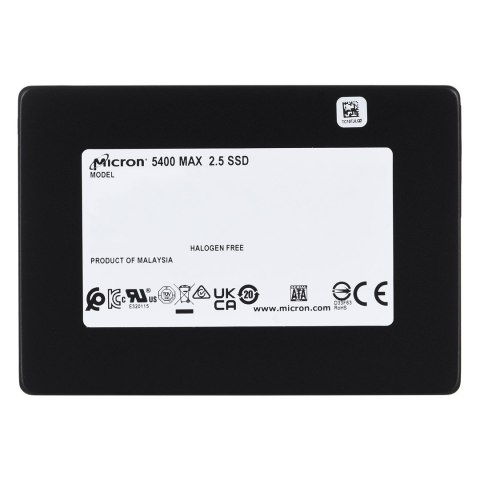 Dysk SSD Micron 5400 PRO 240GB SATA 2.5" MTFDDAK240TGA-1BC1ZABYYR (DWPD 1.5) Dysk SSD Micron 5400 PRO 240GB SATA 2.5" MTFDDAK240TGA-1BC1ZABYYR (DWPD 1.5)