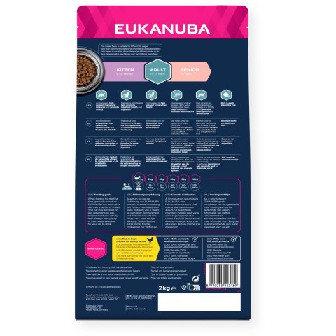EUKANUBA Top Condition chicken - sucha karma dla kota - 2 kg EUKANUBA Top Condition chicken - sucha karma dla kota - 2 kg
