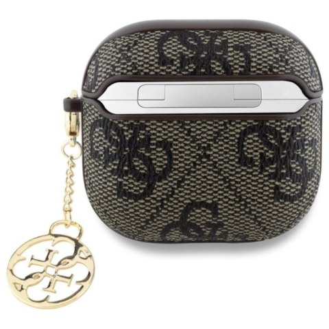 Guess 4G Charm Collection - Etui AirPods 4 (brązowy) Guess 4G Charm Collection - Etui AirPods 4 (brązowy)
