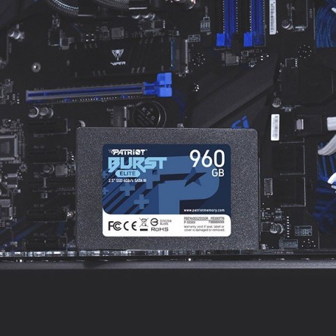 SSD 960GB Burst Elite 450/320MB/s SATA III 2.5 SSD 960GB Burst Elite 450/320MB/s SATA III 2.5