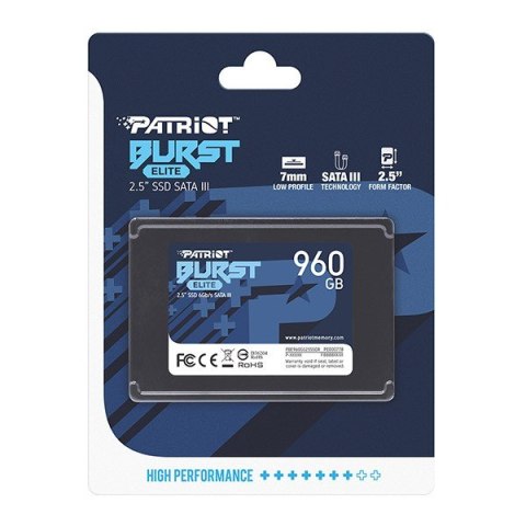 SSD 960GB Burst Elite 450/320MB/s SATA III 2.5 SSD 960GB Burst Elite 450/320MB/s SATA III 2.5