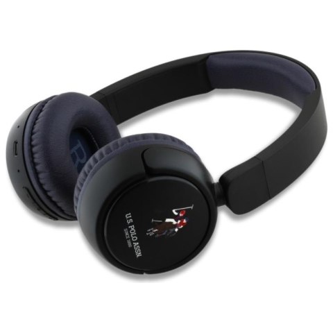 US Polo Assn DH Color Logo - Bezprzewodowe słuchawki nauszne Bluetooth V5.3 (granatowy) US Polo Assn DH Color Logo - Bezprzewodowe słuchawki nauszne Bluetooth V5.3 (granatowy)