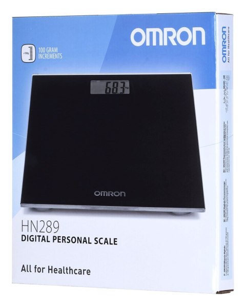 Waga łazienkowa Omron HN289 MIDNIGHT BLACK HN-289-EBK Waga łazienkowa Omron HN289 MIDNIGHT BLACK HN-289-EBK