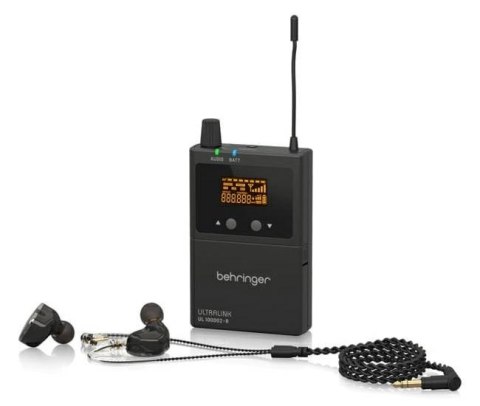 Behringer UL 1000G2-R Odbiornik do odsłuchu bezprzewodowego UL1000G2 Behringer UL 1000G2-R Odbiornik do odsłuchu bezprzewodowego UL1000G2