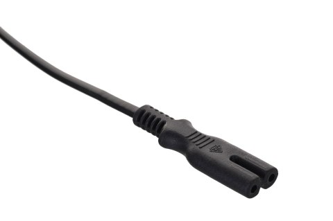 Kabel SAVIO CL-100 (2-Pin F - Euro M; 1,8m; kolor czarny) Kabel SAVIO CL-100 (2-Pin F - Euro M; 1,8m; kolor czarny)