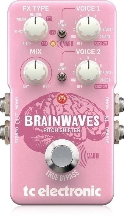 TC Electronic Brainwaves Pitch Shifter Efekt typu pitch shifter TC Electronic Brainwaves Pitch Shifter Efekt typu pitch shifter