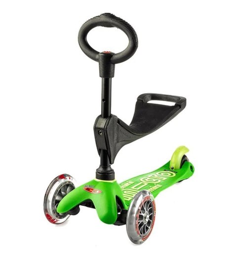 Micro Trójkołowa hulajnoga/jeździk Mini 3w1 Deluxe Green Micro Trójkołowa hulajnoga/jeździk Mini 3w1 Deluxe Green
