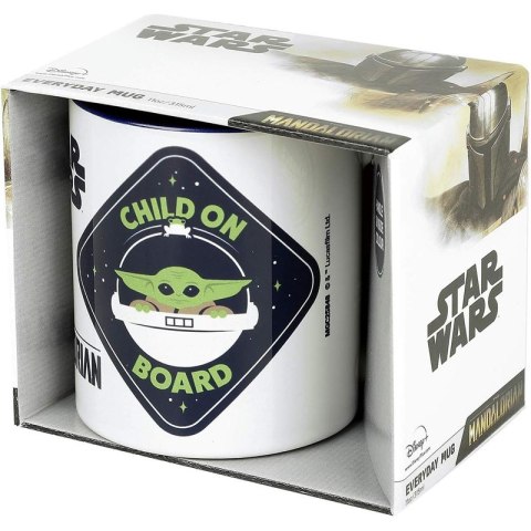 Star Wars - Kubek ceramiczny w pudełku prezentowym 300 ml (The Mandalorian Baby Yoda) Star Wars - Kubek ceramiczny w pudełku prezentowym 300 ml (The Mandalorian Baby Yoda)