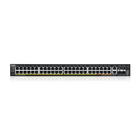 Przełącznik zarządzalny XGS2220-54HP-EU0101F L3 600W PoE, 40xPoE+/10xPoE++, 48x1G RJ45 2x10mG RJ45, 4x10G SFP+ Przełącznik zarządzalny XGS2220-54HP-EU0101F L3 600W PoE, 40xPoE+/10xPoE++, 48x1G RJ45 2x10mG RJ45, 4x10G SFP+