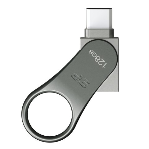 Pendrive Silicon Power Mobile C80 128GB Dual USB 3.1/Type-C Silver (SP128GBUC3C80V1S) Pendrive Silicon Power Mobile C80 128GB Dual USB 3.1/Type-C Silver (SP128GBUC3C80V1S)