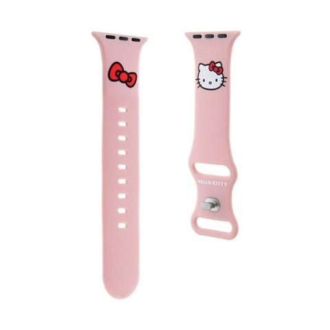 Hello Kitty Silicone Kitty Head - Pasek do Apple Watch 42/44/45/49 mm (różowy) Hello Kitty Silicone Kitty Head - Pasek do Apple Watch 42/44/45/49 mm (różowy)