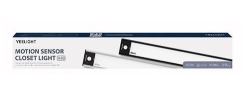 Lampka do szafy z czujnikiem ruchu Yeelight Closet Light 40cm (Srebrny) 2700K Lampka do szafy z czujnikiem ruchu Yeelight Closet Light 40cm (Srebrny) 2700K