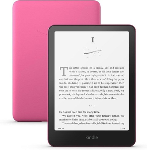 Ebook New Kindle Paperwhite (12th Generation) - 2024 release 7" glare-free 16GB Wi-Fi (Ad-supported) Raspberry Ebook New Kindle Paperwhite (12th Generation) - 2024 release 7" glare-free 16GB Wi-Fi (Ad-supported) Raspberry