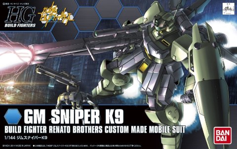 Figurka kolekcjonerska BANDAI HGBF 1/144 GM SNIPER K9 Figurka kolekcjonerska BANDAI HGBF 1/144 GM SNIPER K9