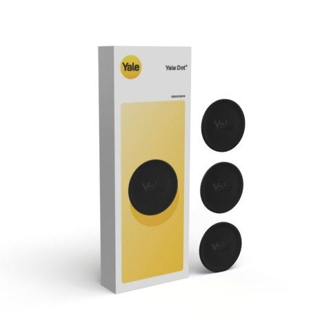 Yale Dot 3-Pack (Black) NFC Tag Yale Dot 3-Pack (Black) NFC Tag