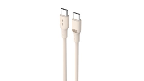 Kabel Havit Typ C CB6284 2.0m (beżowy) Kabel Havit Typ C CB6284 2.0m (beżowy)
