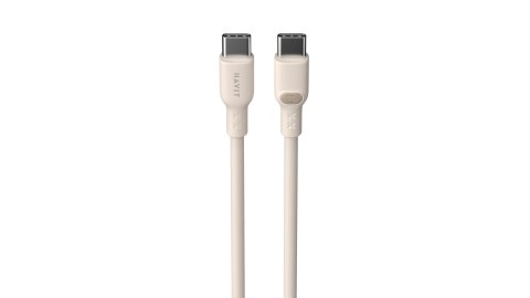 Kabel Havit Typ C CB6284 2.0m (beżowy) Kabel Havit Typ C CB6284 2.0m (beżowy)