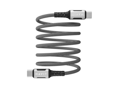Kabel magnetyczny Havit Typ C-Typ C CB6297 czarny Kabel magnetyczny Havit Typ C-Typ C CB6297 czarny