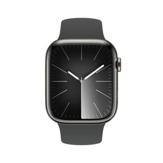 Crong Liquid - Pasek do Apple Watch 42/44/45/46/49 mm (grafitowy)